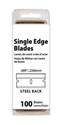 Picture of 84-0702 Value Brand Single Edge Blade Steel Backing