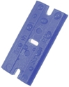 Picture of 100BL SCRAPERITE Plastic Double Edge Polycarbonate Razor - 100 Blades