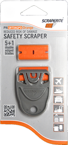 Picture of Safety Scraper Plastic Blade Holder - Orange