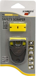 Picture of Safety Scraper Plastic Blade Holder - Yellow