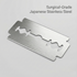 Picture of 60-0258 Personna GEM Double Edge Blade. Surgical Japanese Stainless Steel with Platinum Diamond Glide Coating- 100 Pack