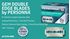 Picture of 60-0258 Personna GEM Double Edge Blade. Surgical Japanese Stainless Steel with Platinum Diamond Glide Coating- 100 Pack